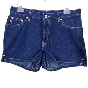 Vintage Guess Blue Denim Shorts Size 30